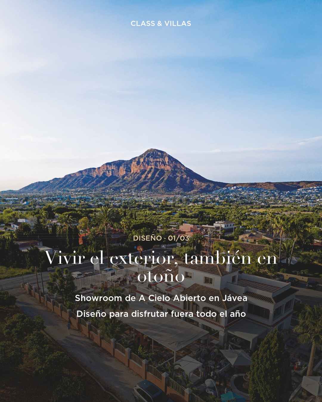 Publicación de Instagram de Class & Villas
