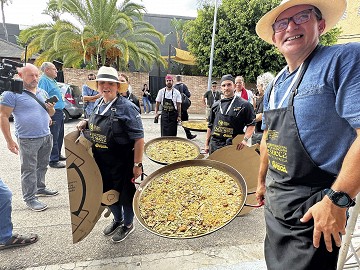 62º Concurs Internacional  de Paella Valenciana de Sueca con 45 chefs procedentes de 16 países 