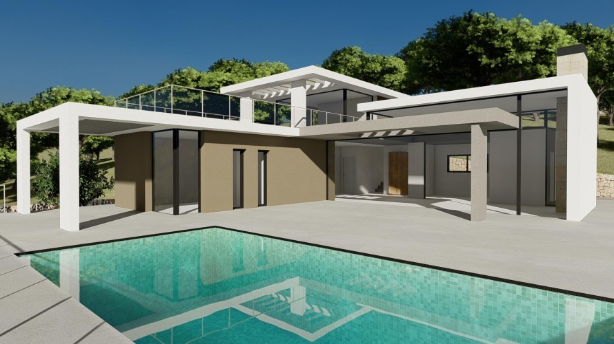 4 Slaapkamers - Chalet independiente in Benitachell - Obra nueva