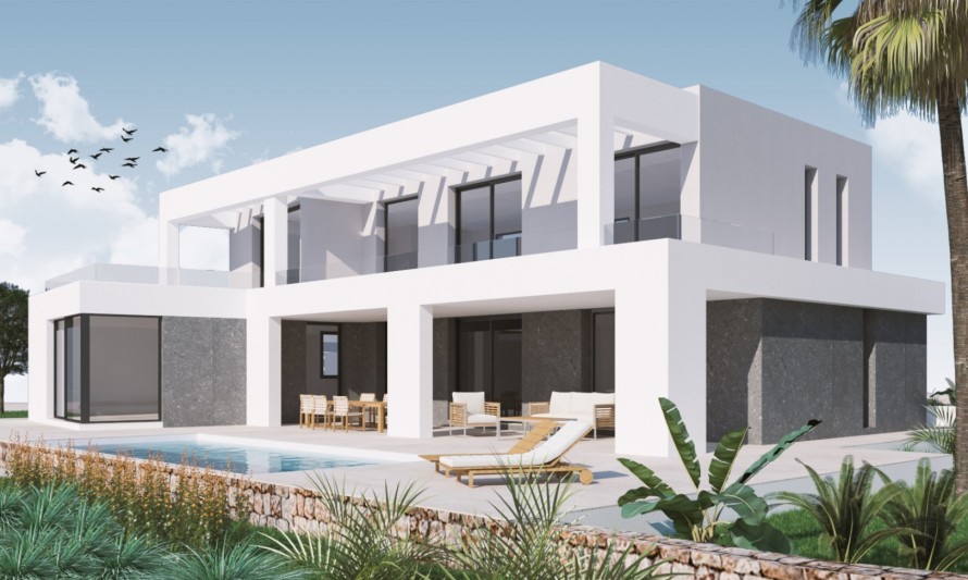 4 Slaapkamers - Chalet independiente in Jávea - Obra nueva