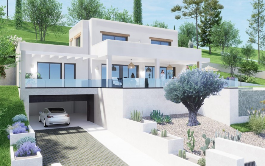 4 Slaapkamers - Chalet independiente in Jávea - Obra nueva