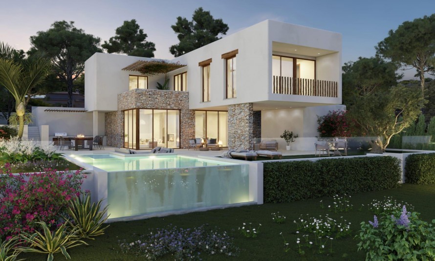 4 Slaapkamers - Chalet independiente in Jávea - Obra nueva