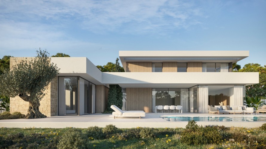 6 Slaapkamers - Chalet independiente in Moraira - Obra nueva