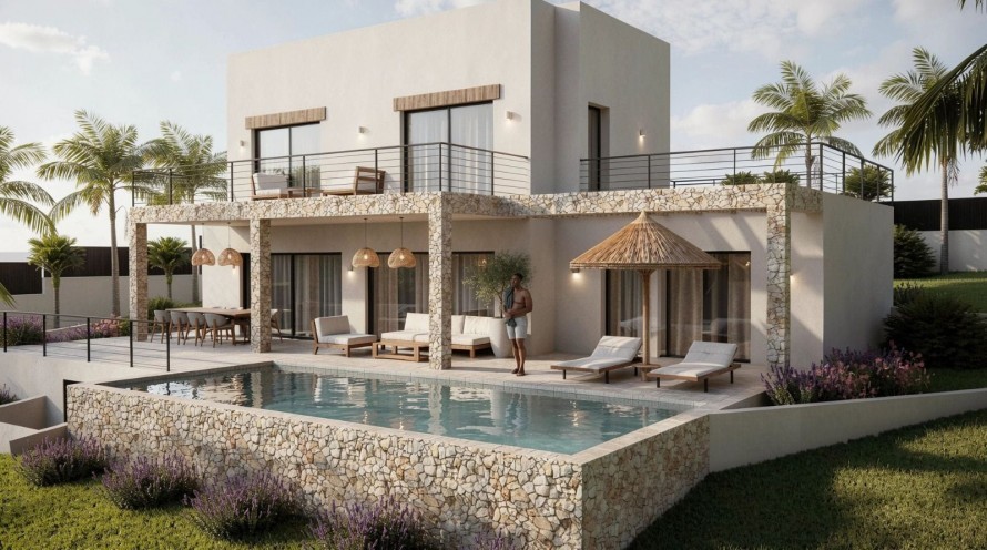 5 Slaapkamers - Chalet independiente in Jávea - Obra nueva