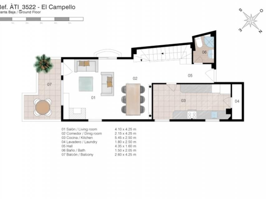 2 Chambres - Maison dans El Campello - Revente