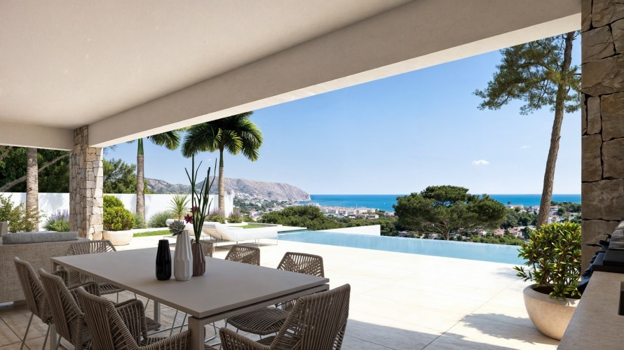 4 Schlafzimmer - Property in Moraira - Neubau