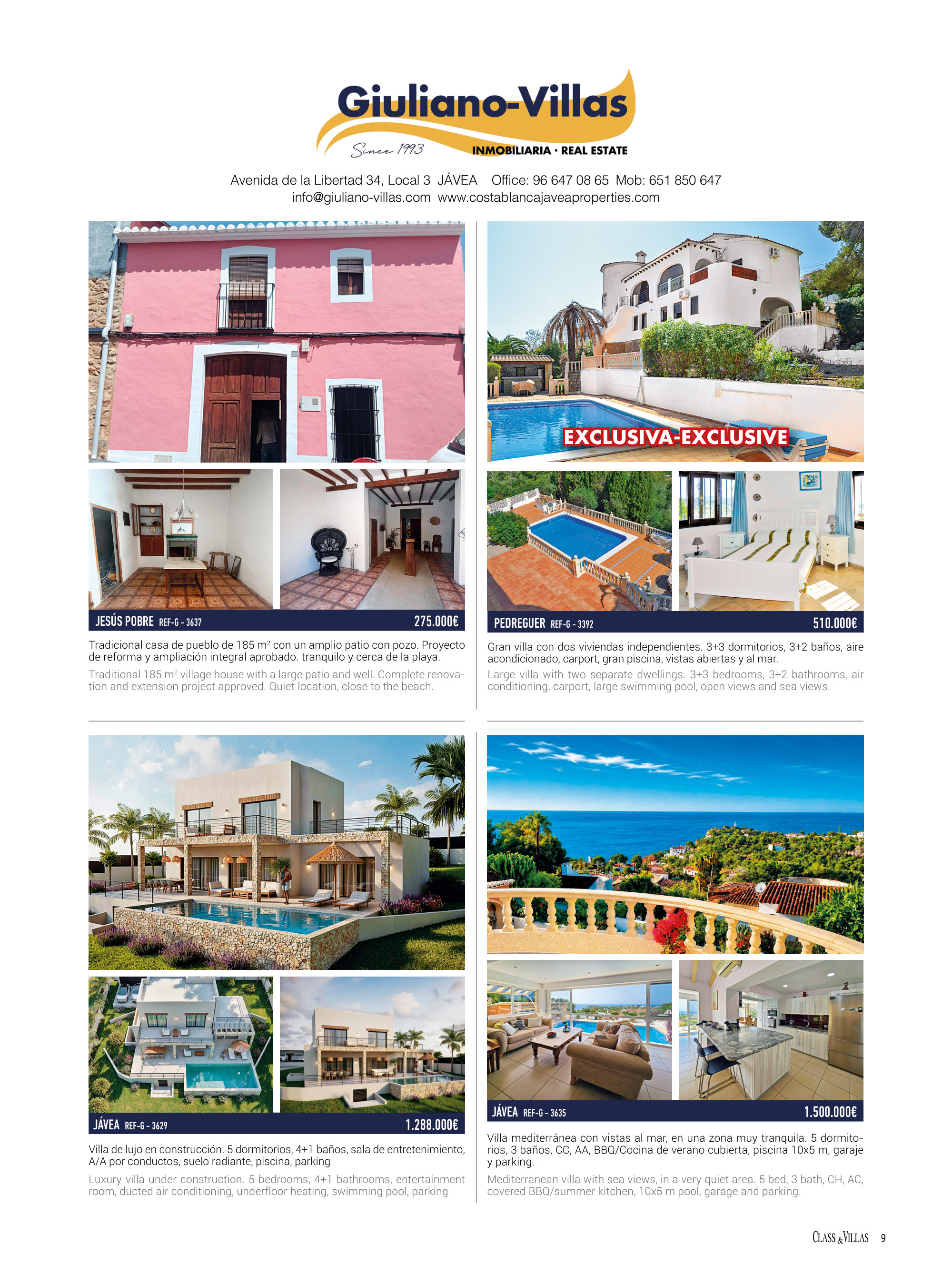 Seite 9 von Class & Villas Nr. 346