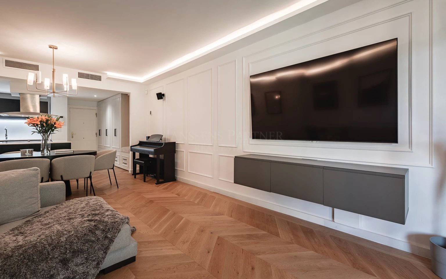 La Alquería: living room