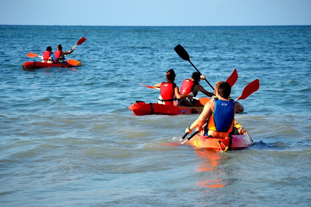 Kayaking outing