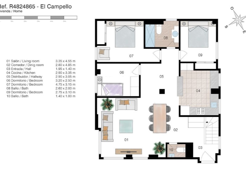 3 Bedrooms - El Campello — 34/37