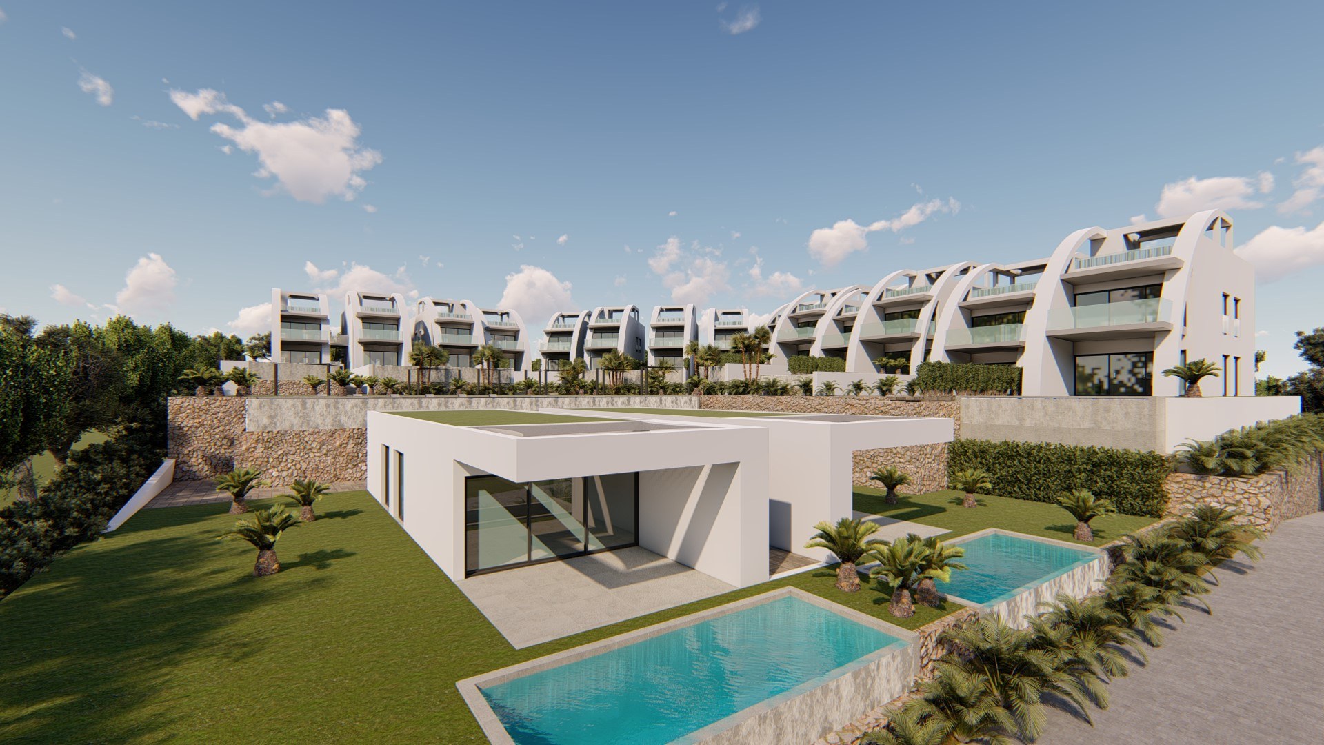 Oceanic Luxury Apartments · визуализация