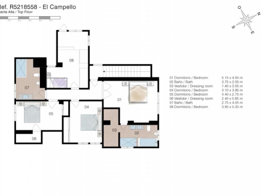 6 Chambres - El Campello — 42/42