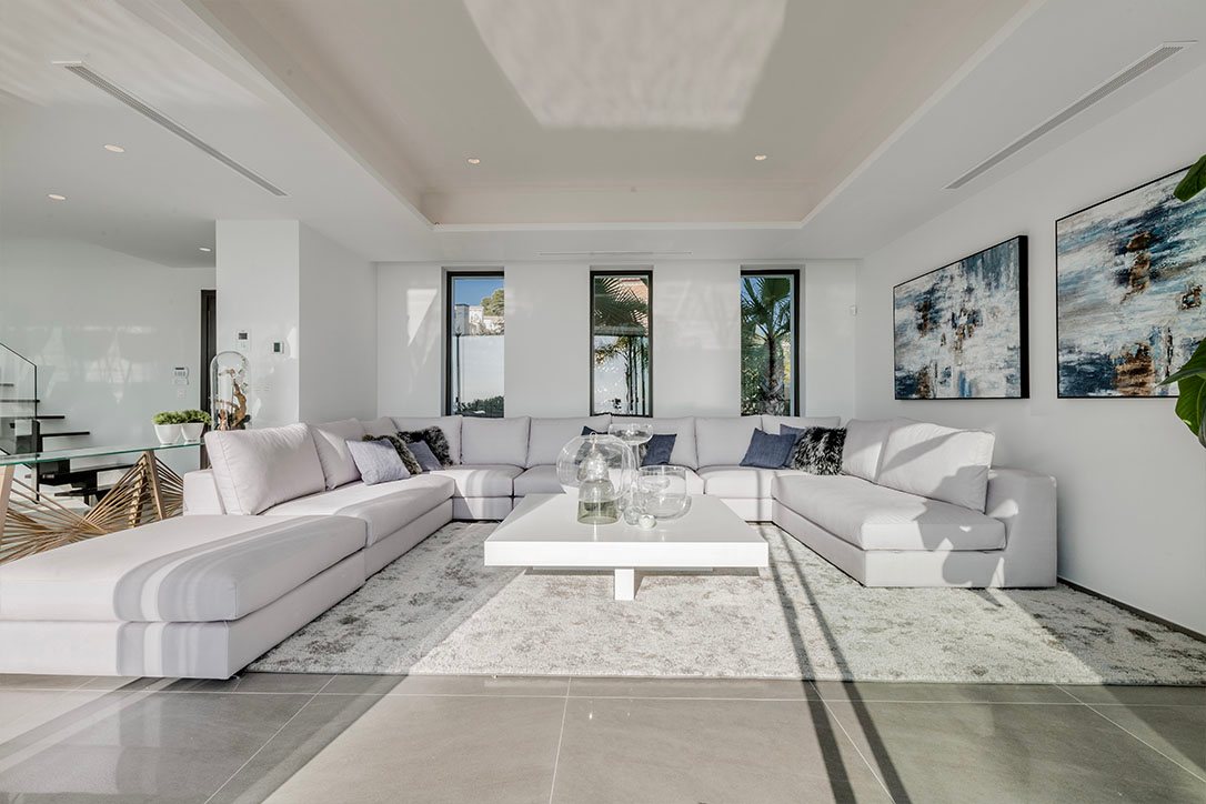 Villa Morris: sitting area