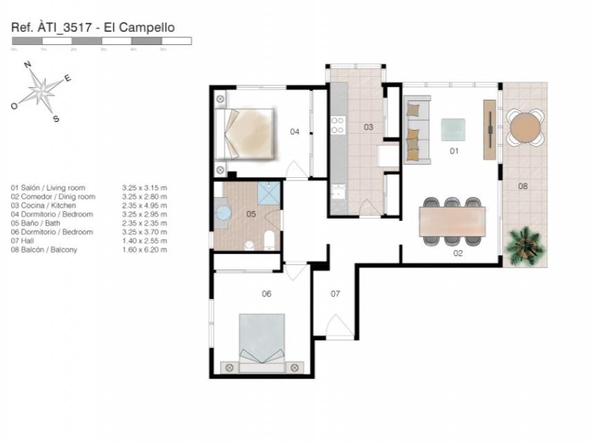 2 Chambres - El Campello — 23/23
