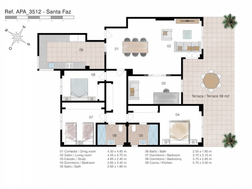4 Bedrooms - Alicante / Alacant — 39/39