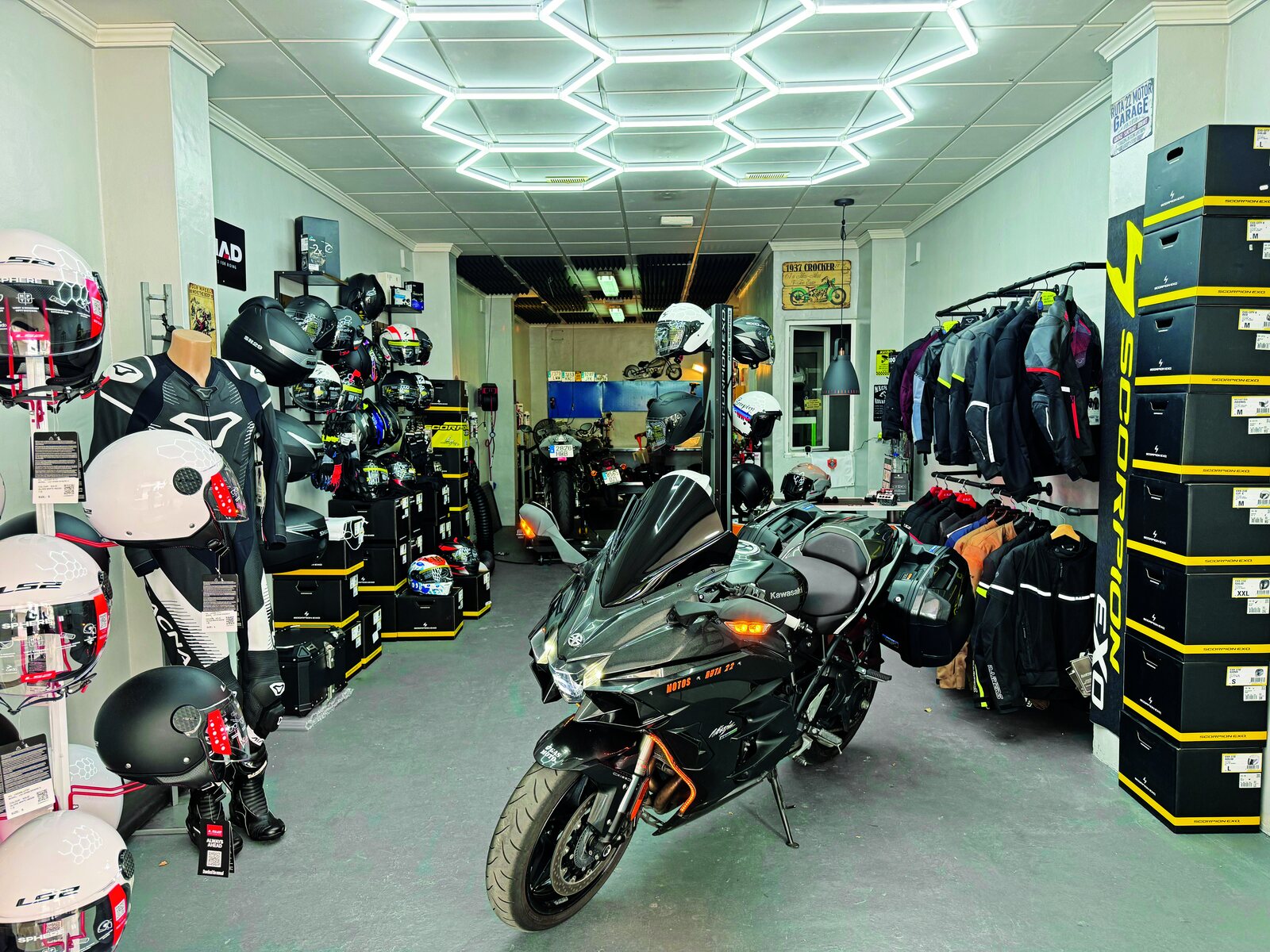 Motos ruta 22