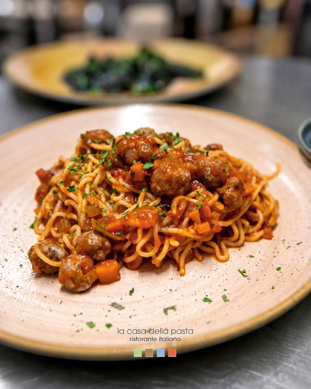 Spaghetti aux boulettes de viande
