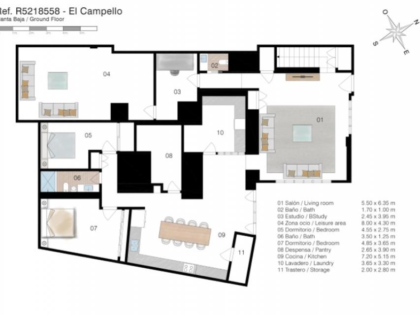 6 Chambres - El Campello — 41/42