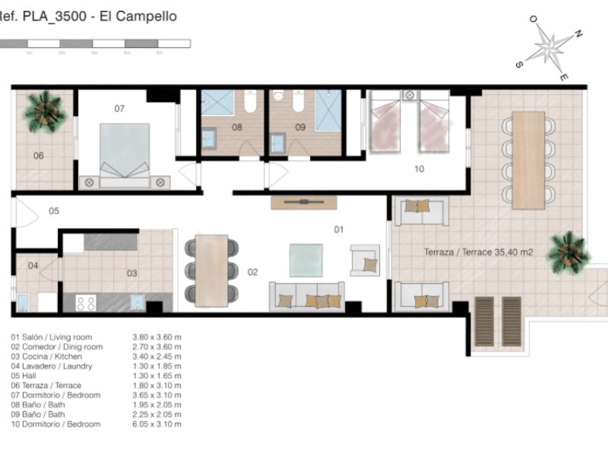 2 Dormitorios - El Campello — 37/42