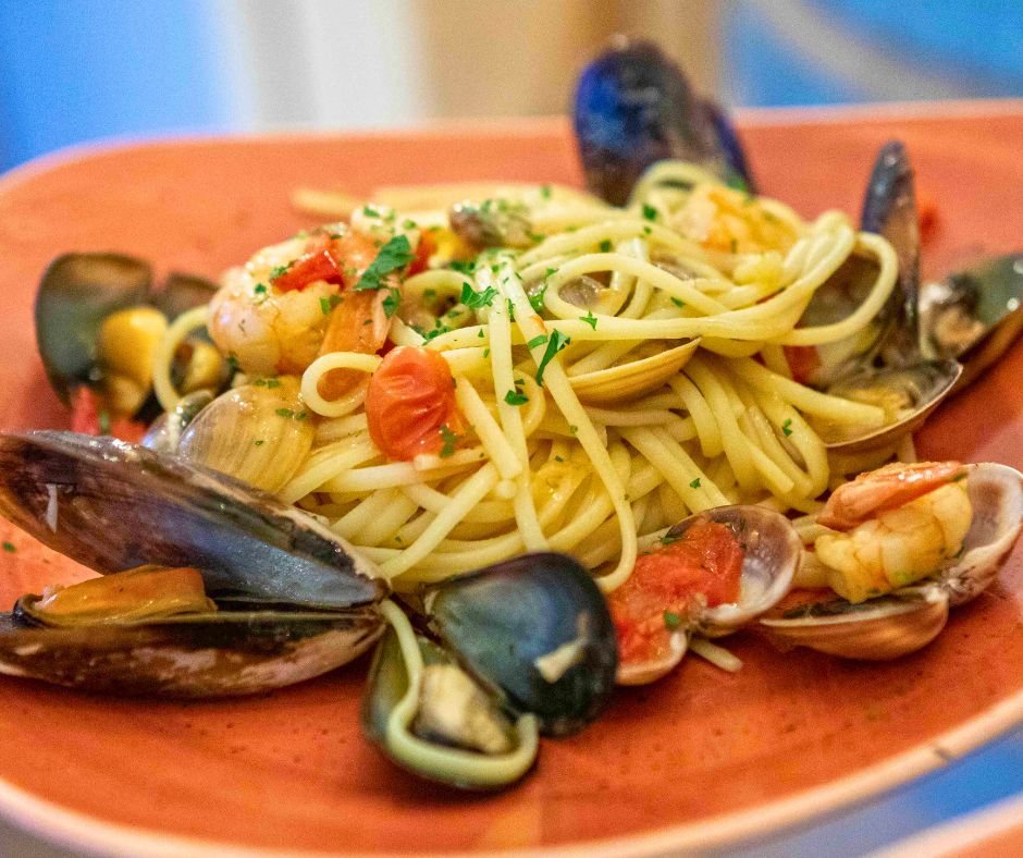 Pâtes aux fruits de mer