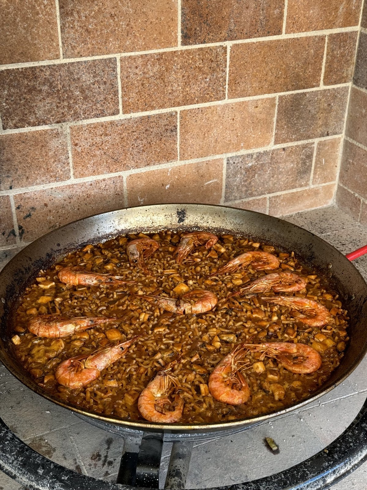 Fideuà op het landgoed