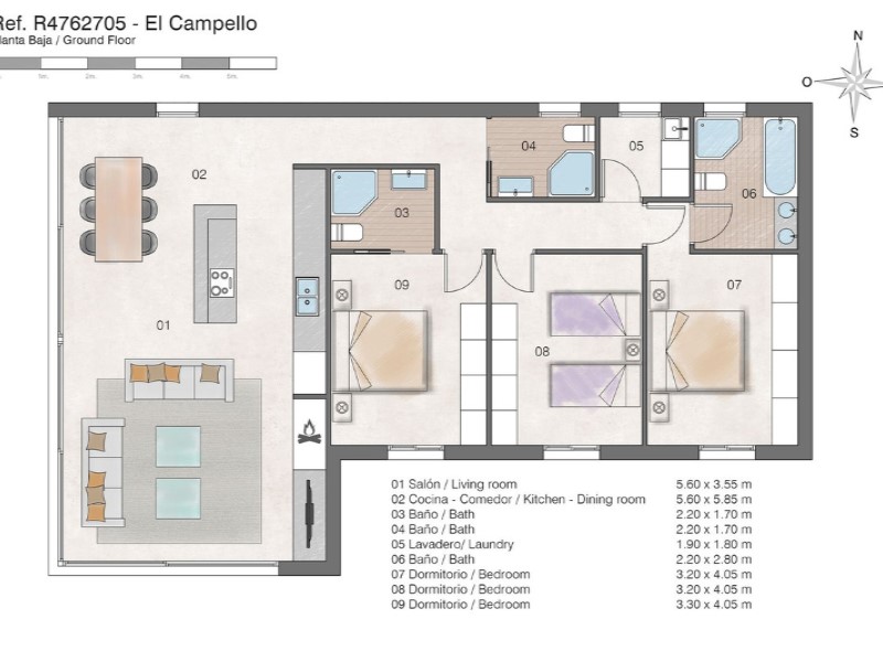 3 Bedrooms - Busot — 20/53