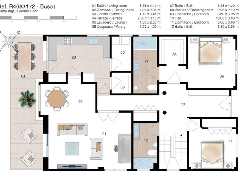 5 Bedrooms - Busot — 46/47