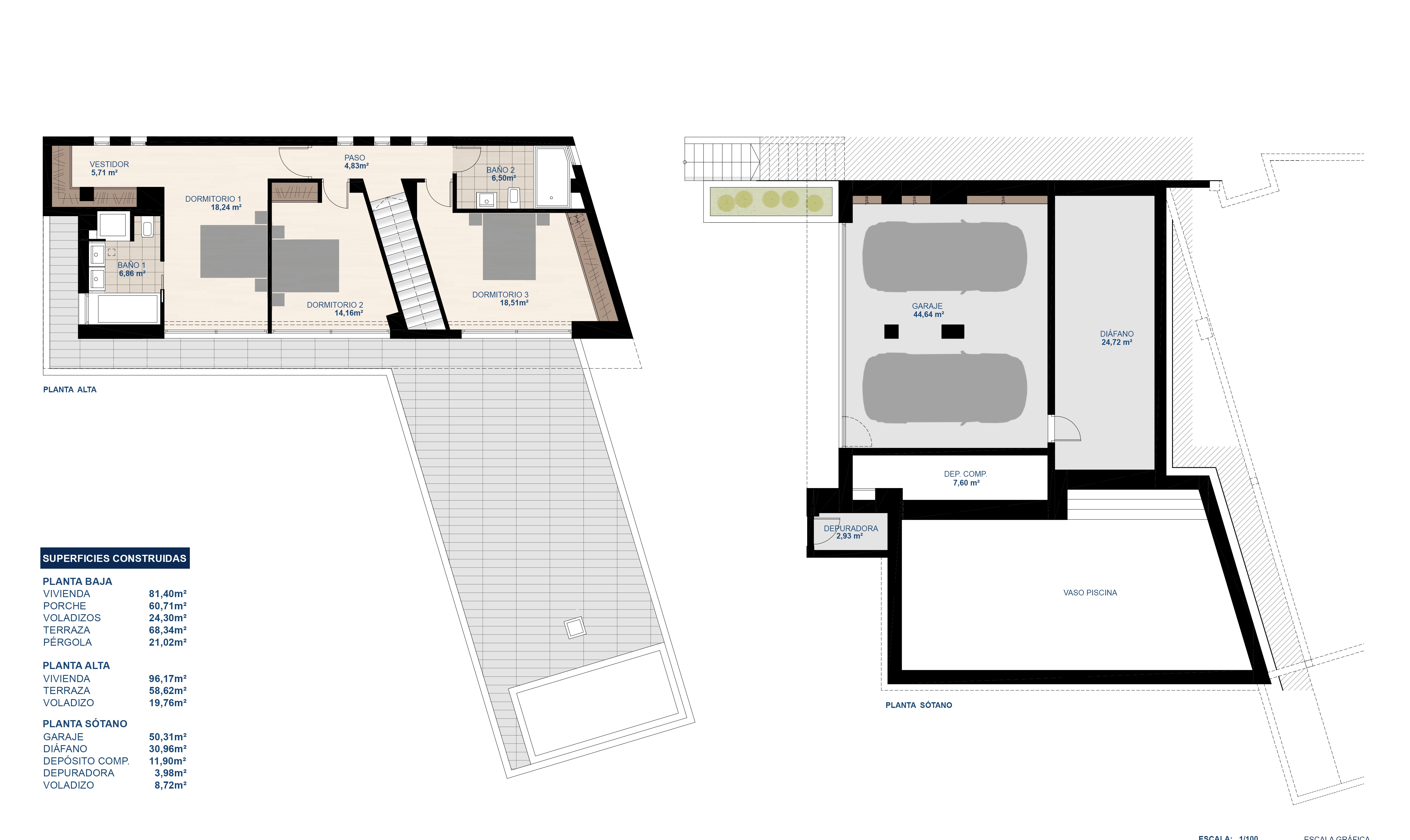 3 Bedrooms - Xàbia — 20/21