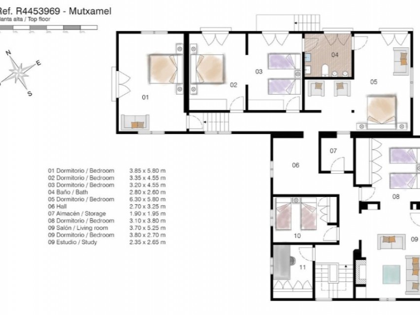 10 Bedrooms - Mutxamel — 41/43