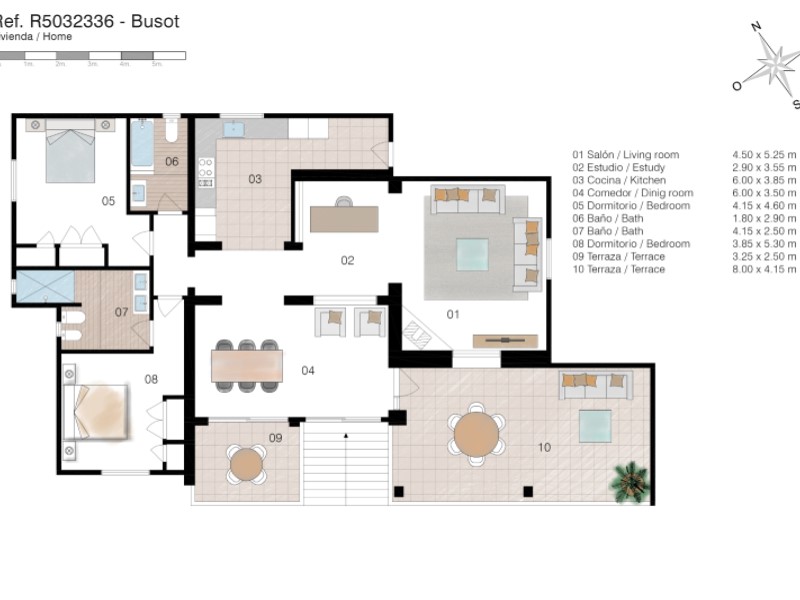 4 Bedrooms - Busot — 44/61