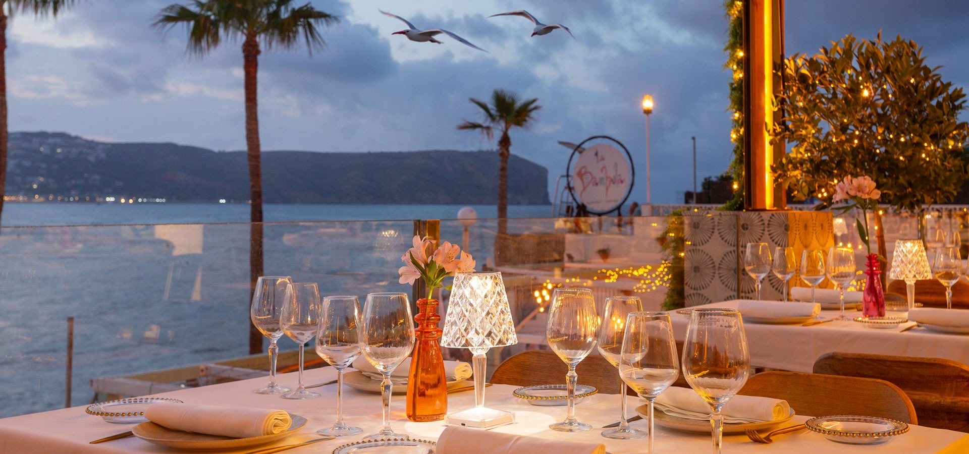 Right on the seafront