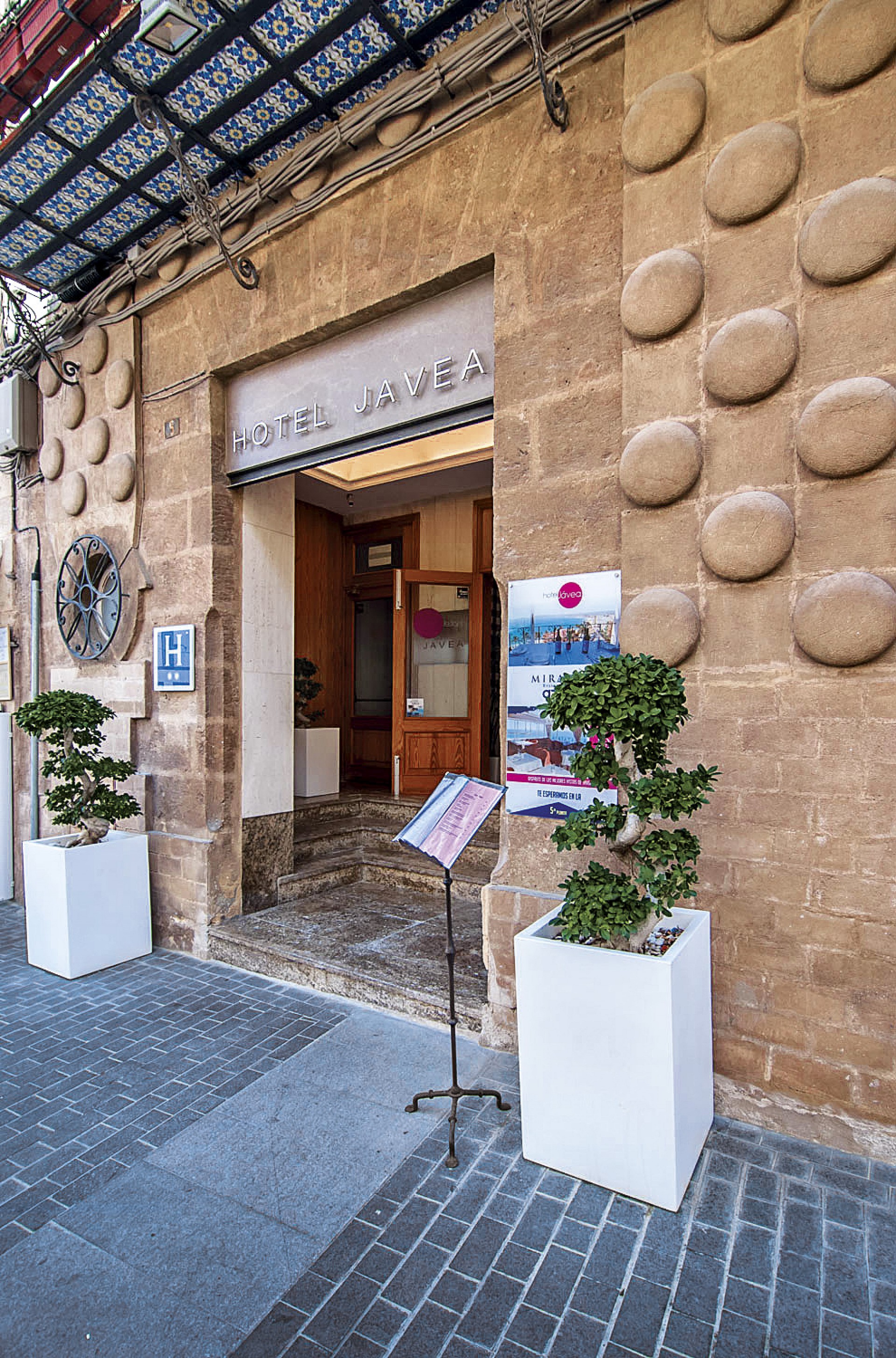 L'entrée, calle Pío X