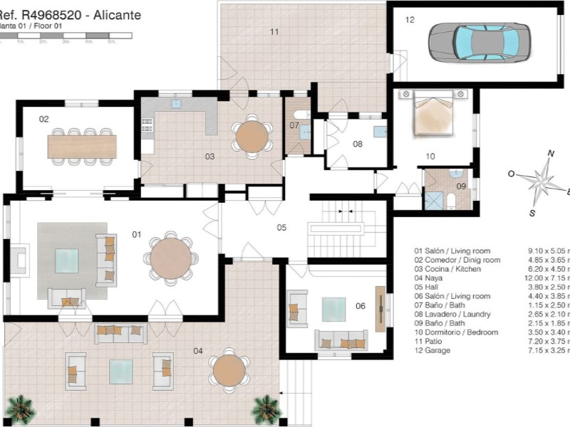 5 Bedrooms - Alicante / Alacant — 49/53