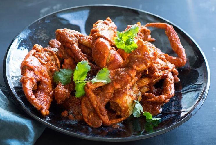 Chilli crab de Singapour