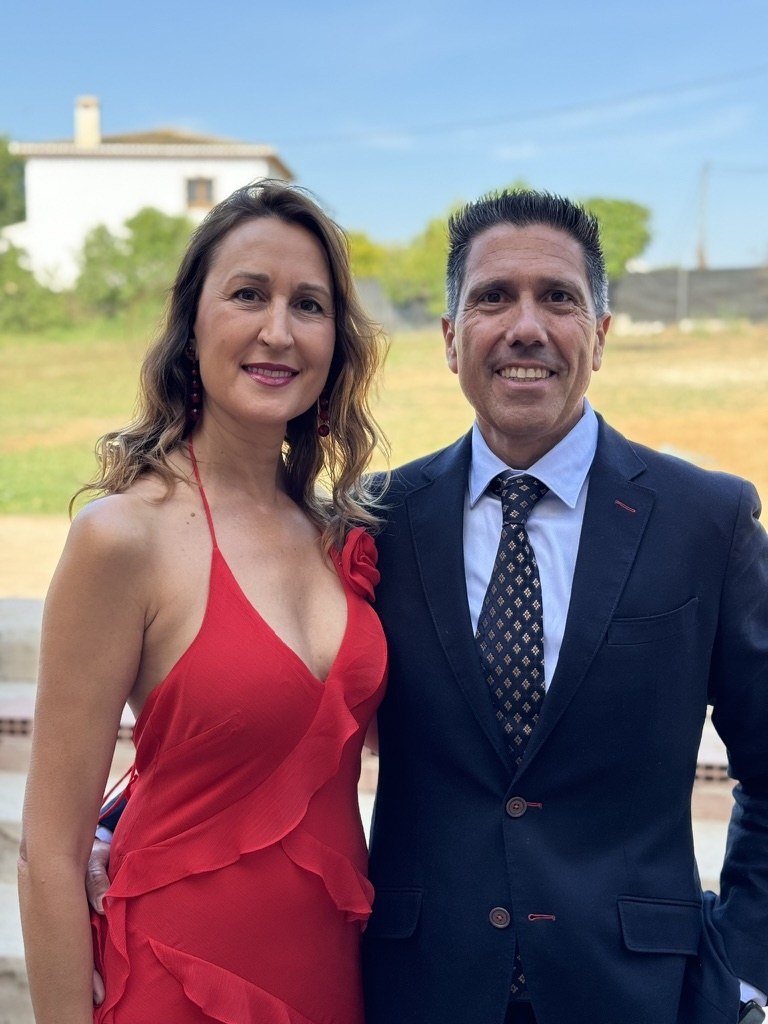 José en Alicia, het gastgezin.