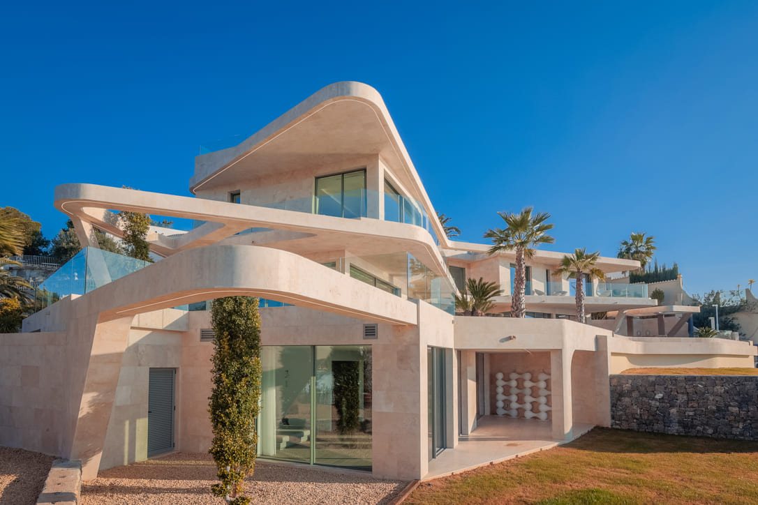Casa Morgan: façade