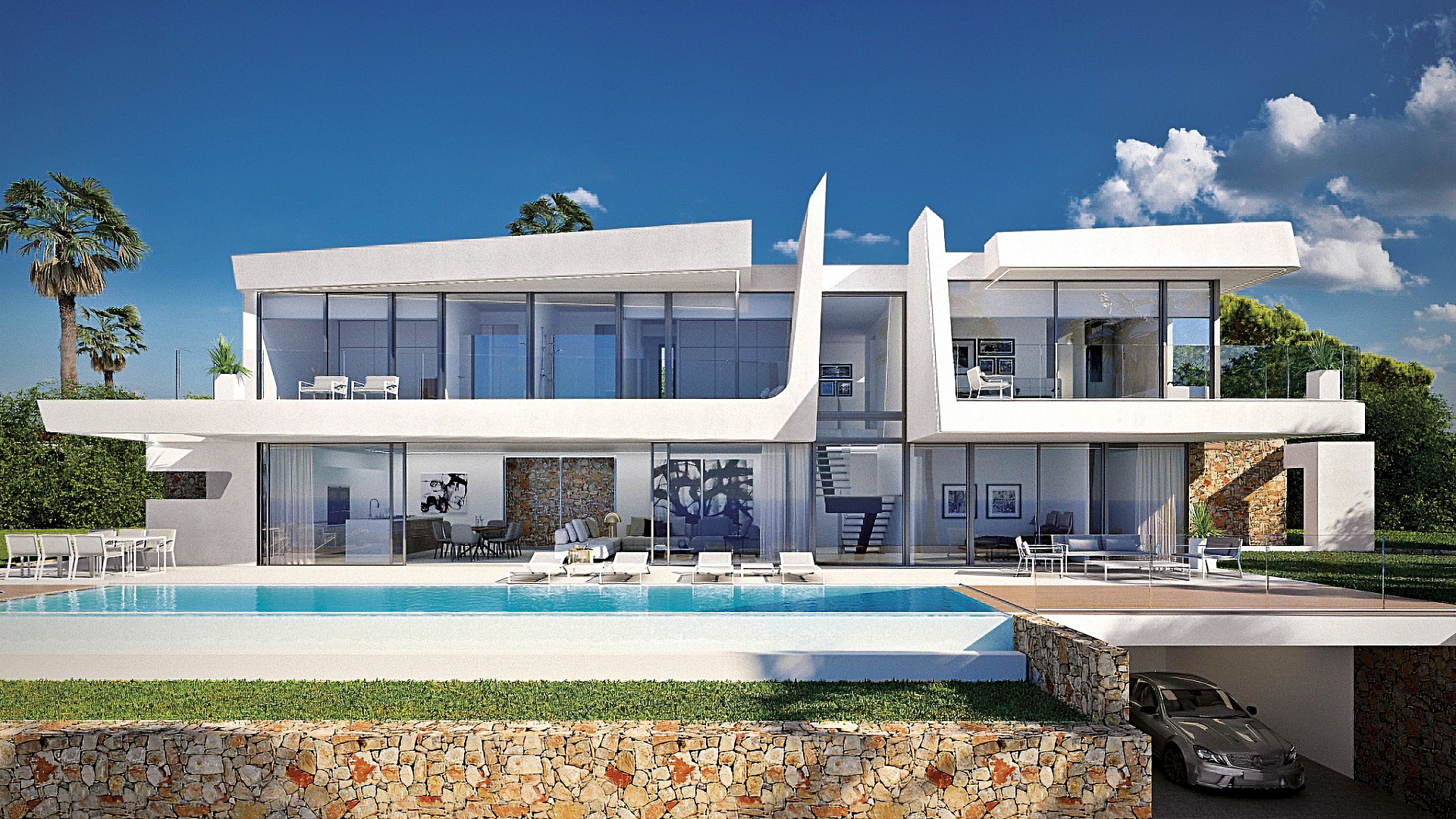 Moderne Villa mit Pool