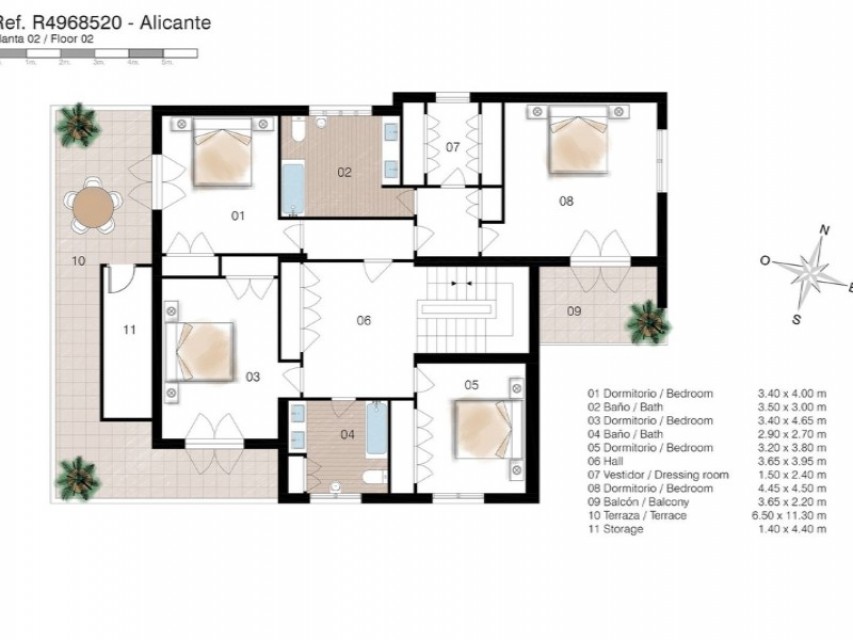 5 Chambres - Alicante / Alacant — 51/53