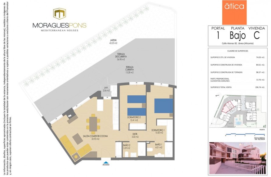 2 Bedrooms - Jávea — 1/8