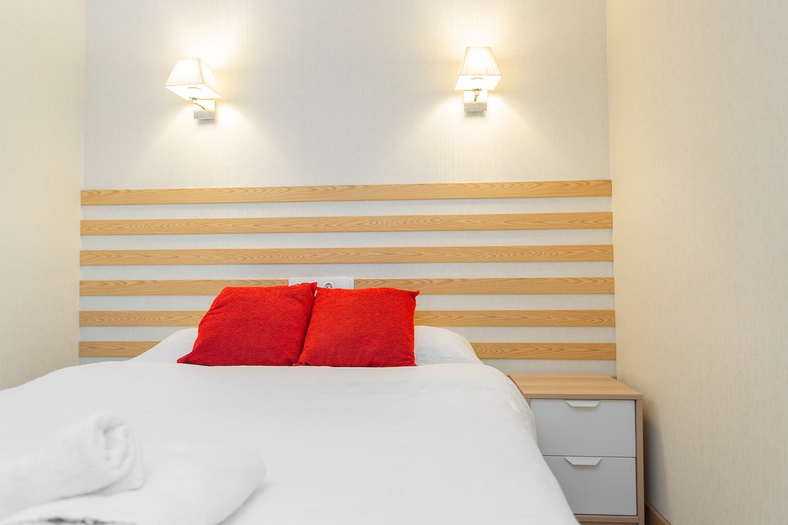 One of the hostal rooms