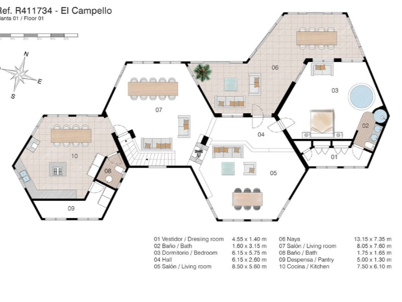 5 Bedrooms - El Campello — 53/56