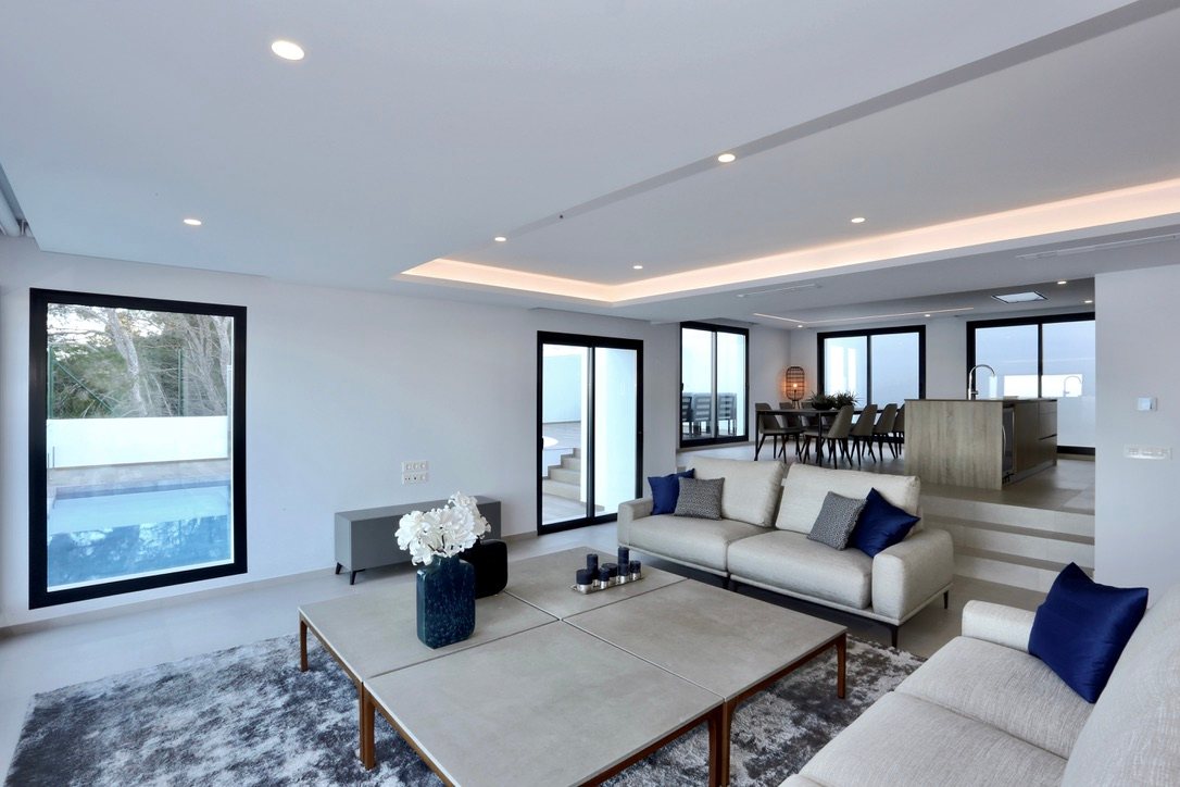 Villa Wheeler: living room