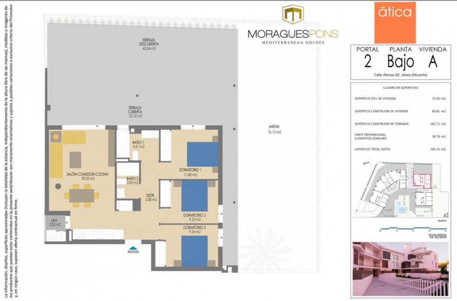 3 Bedrooms - Jávea — 1/8