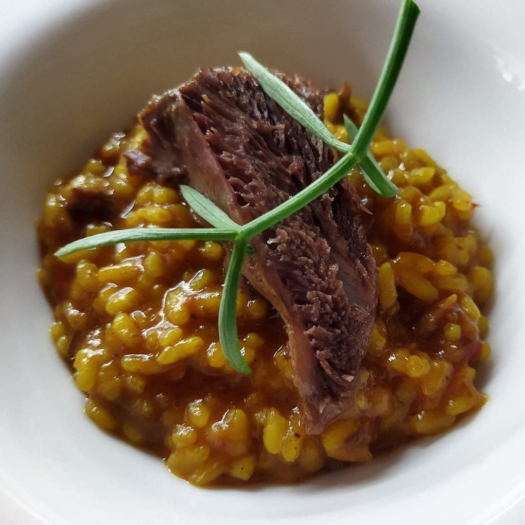 Riz crémeux à la joue