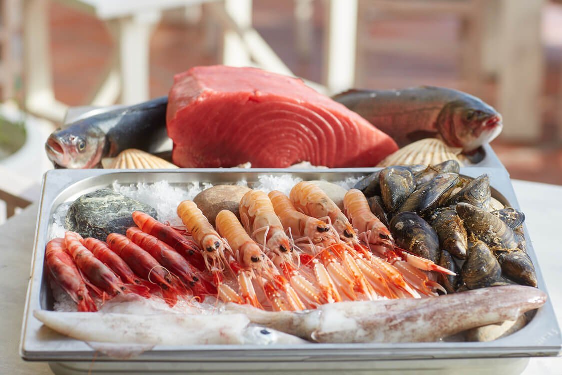 Poissons et fruits de mer du jour