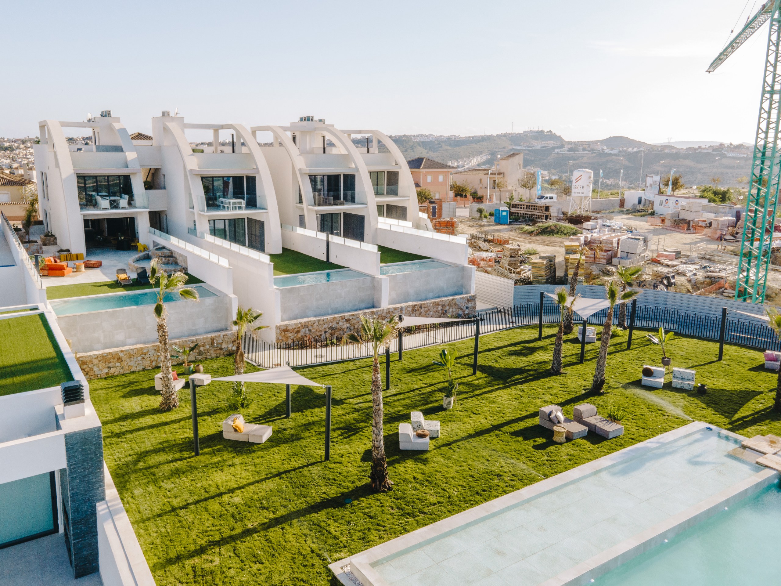 Appartements du Residencial Oceanic en chantier