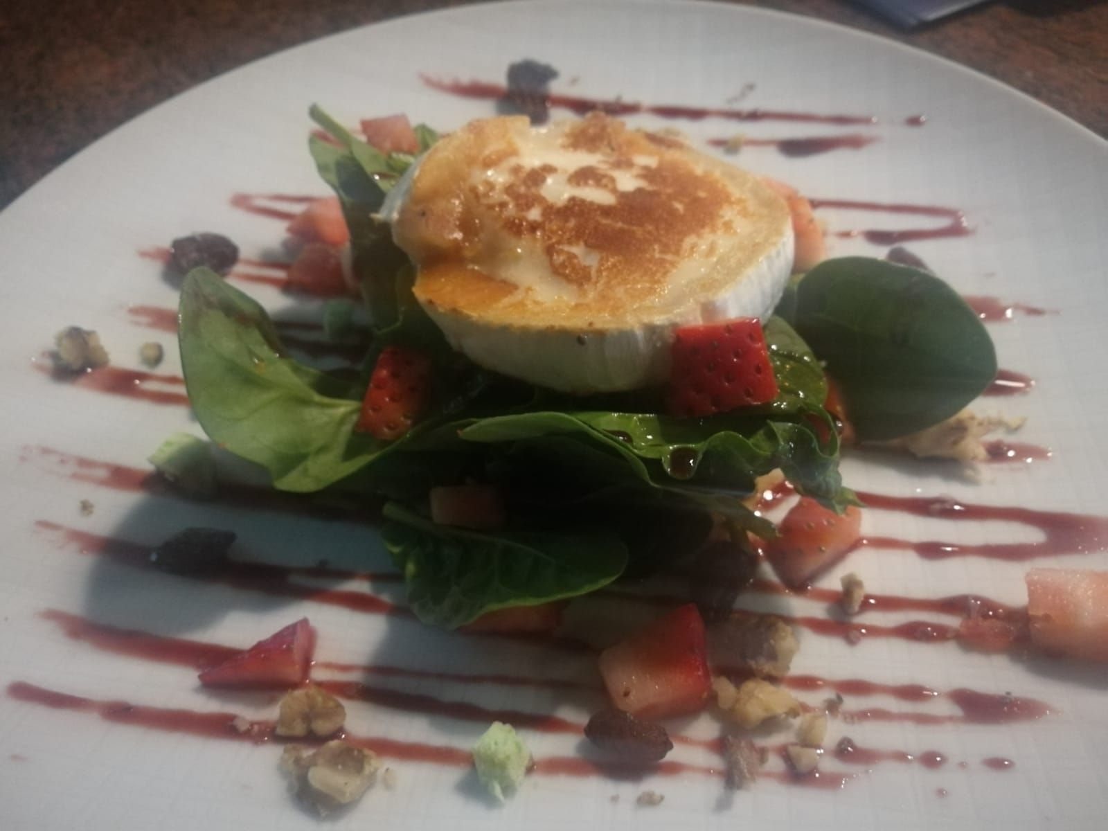 Salade de fromage de chèvre