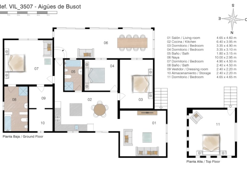 4 Bedrooms - Aigües — 38/41