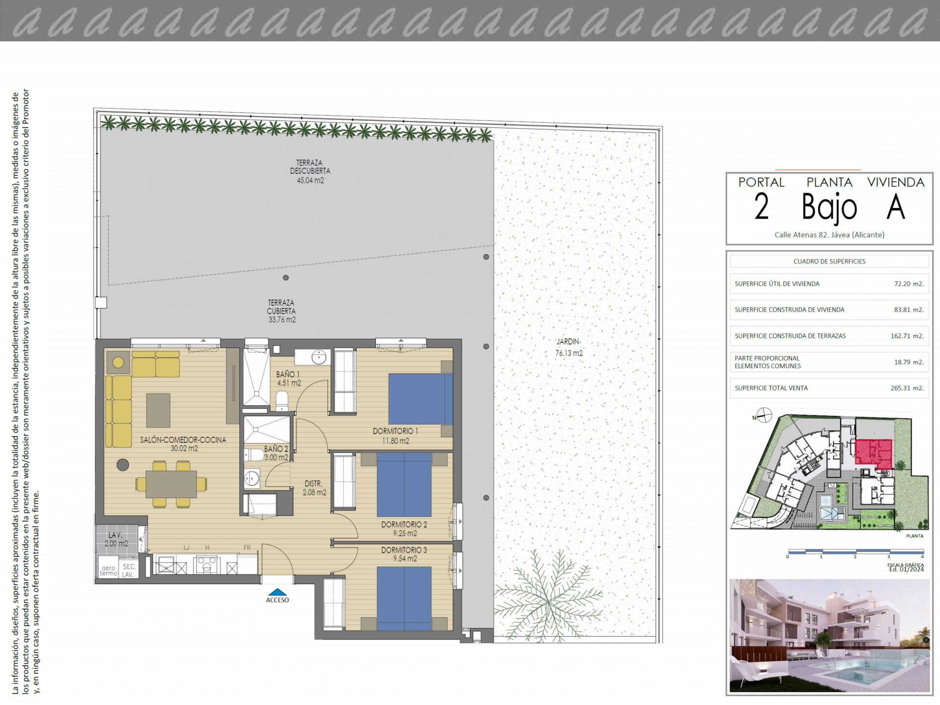 3 Schlafzimmer - Xàbia