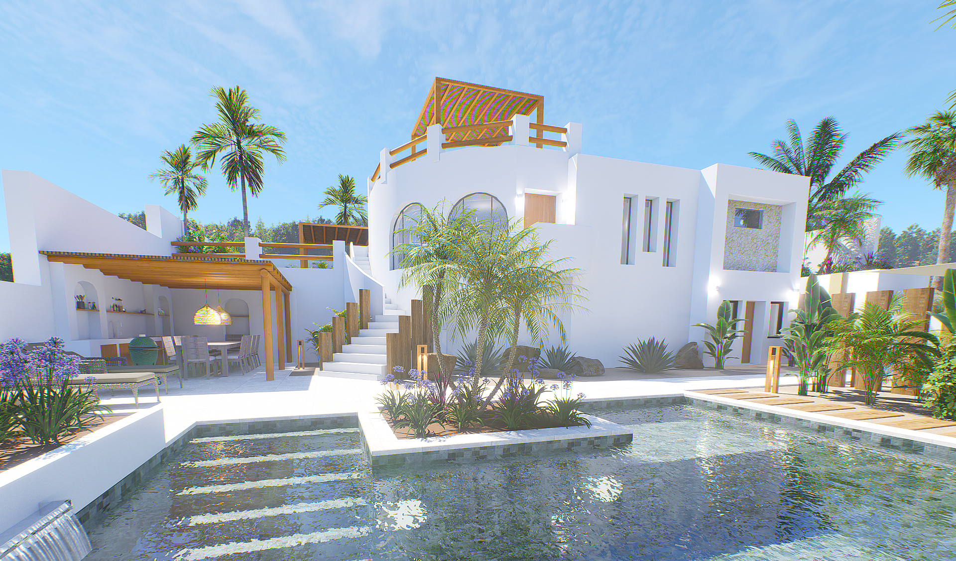 Villa Corb, Benissa (project image, render).